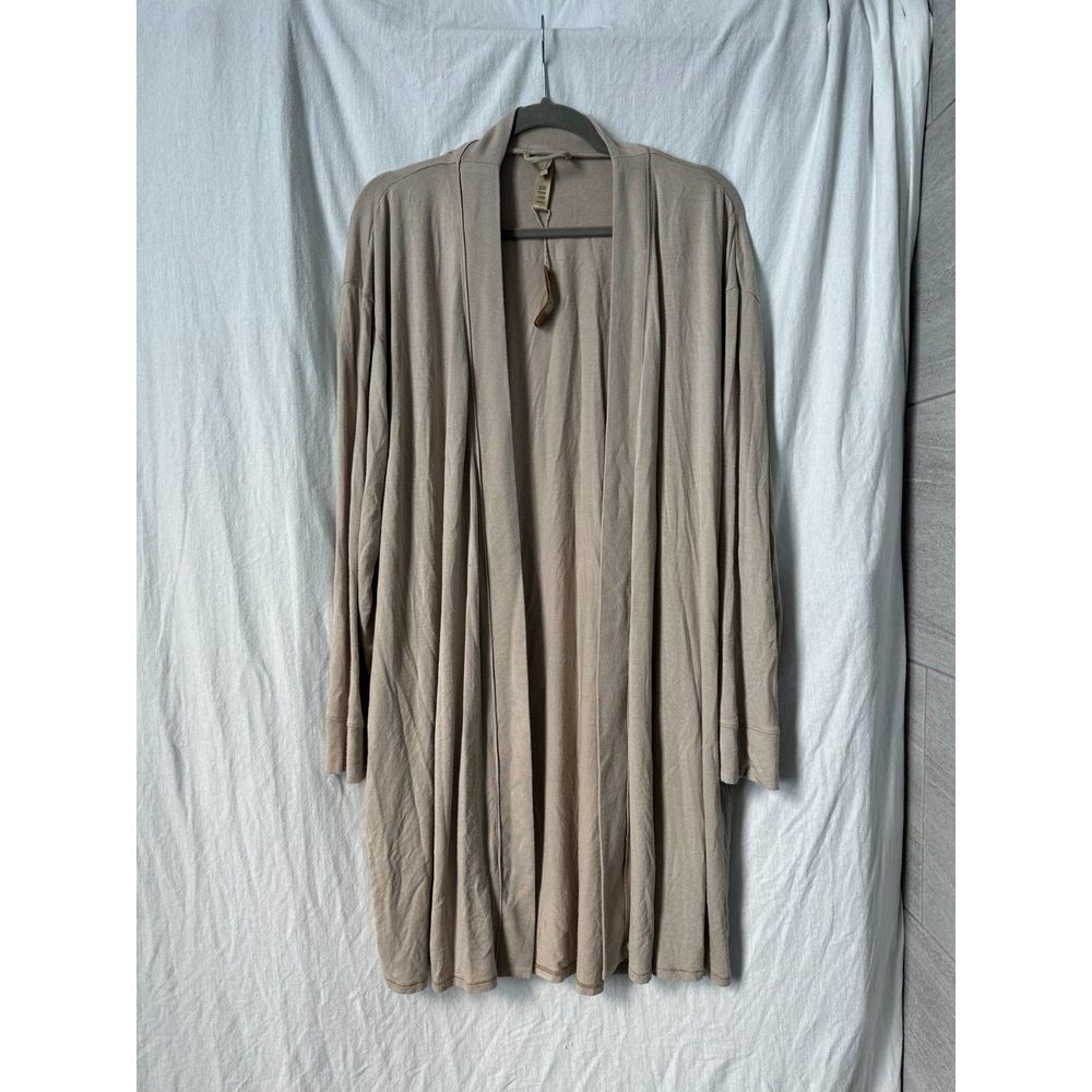 NWT Skims Sleep Knit Robe Taupe Women's Size Large
